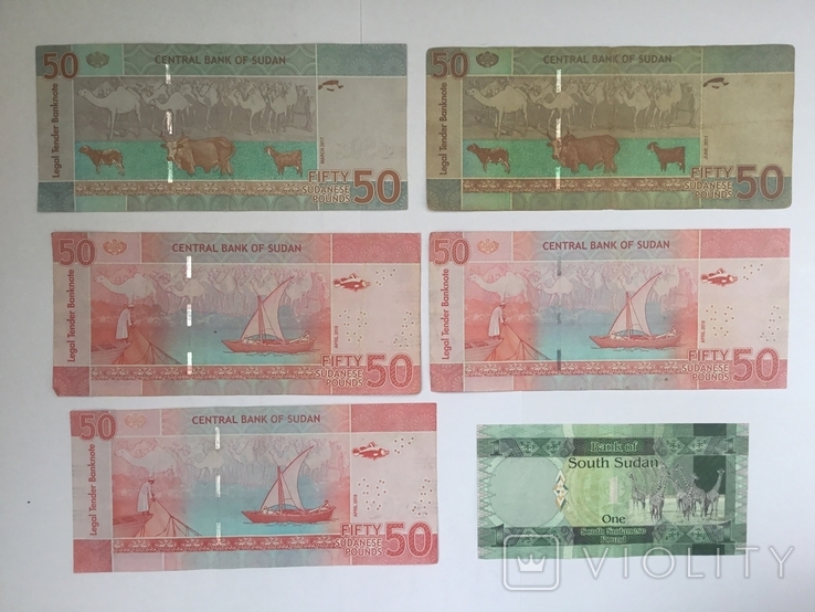 50 и 1 суданский фунт, фото №3