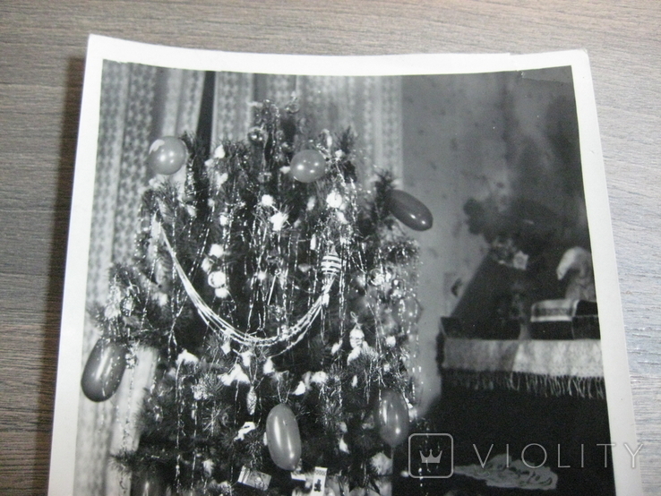 Празднование Нового Года (комплект из 2-х фото) СССР 60-е года ХХ века., фото №6