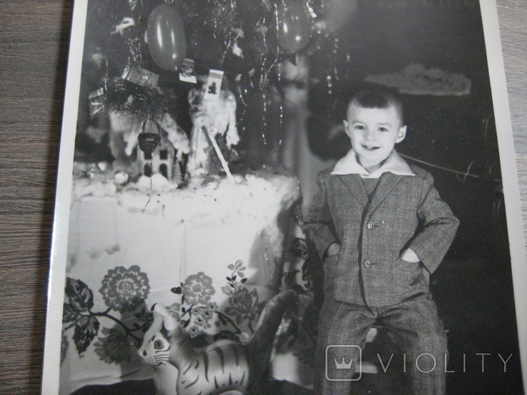 Празднование Нового Года (комплект из 2-х фото) СССР 60-е года ХХ века., фото №11
