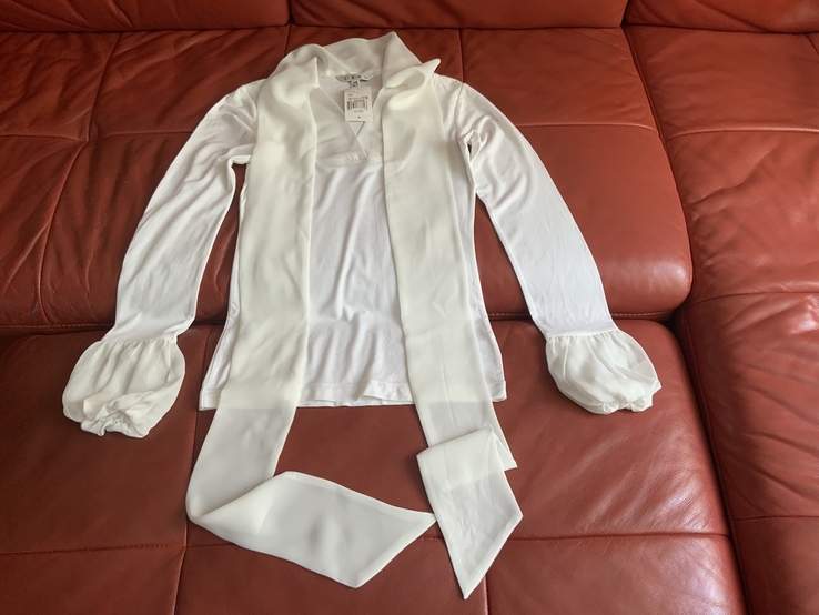 Блуза белая Cabi, р.XS, фото №2