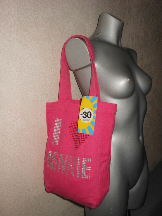 Disney store сша, розовая сумка, photo number 2
