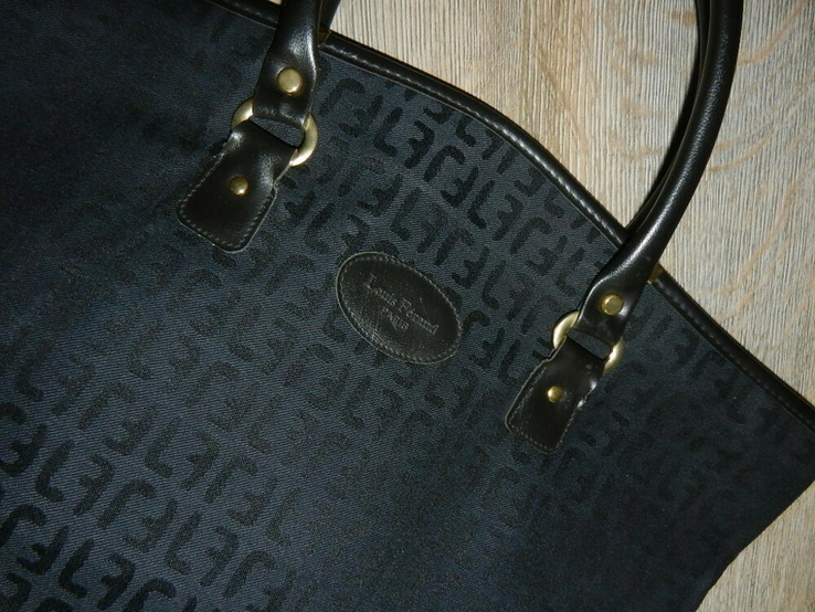 Черная женская сумка французского бренда louis feraud,оригинал, фото №2