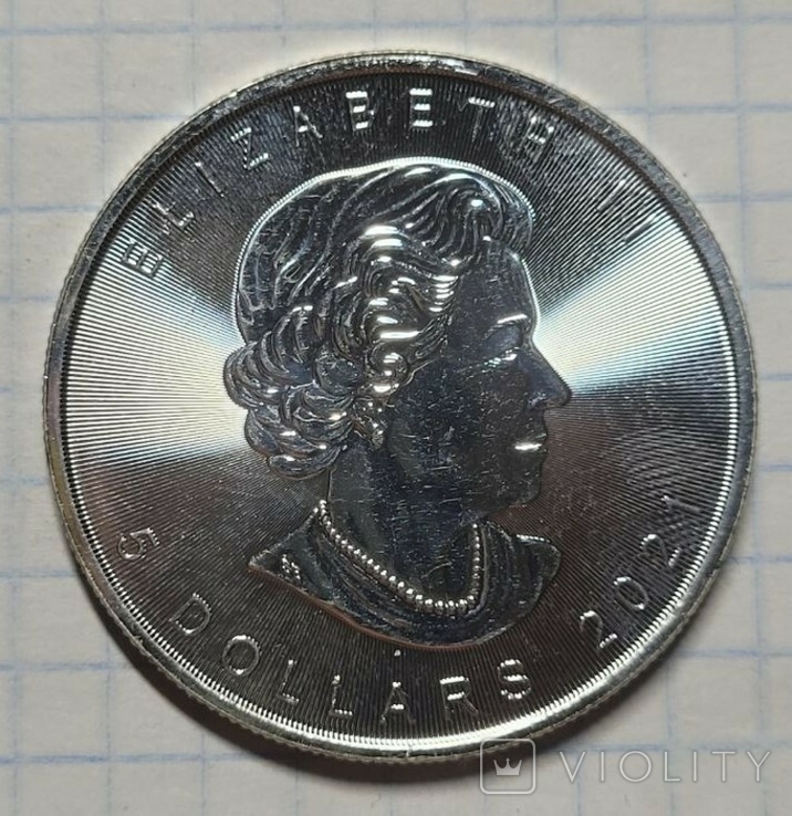 5 долларов Канада 2021, фото №2