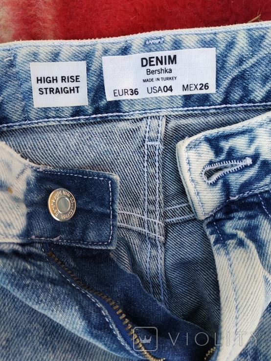 Штани жіночі -Фірма DENIM Bershka., фото №3