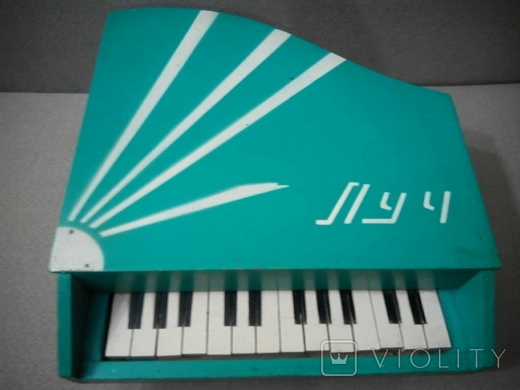 Піаніно Луч музична іграшка іграшка СРСР, фото №5
