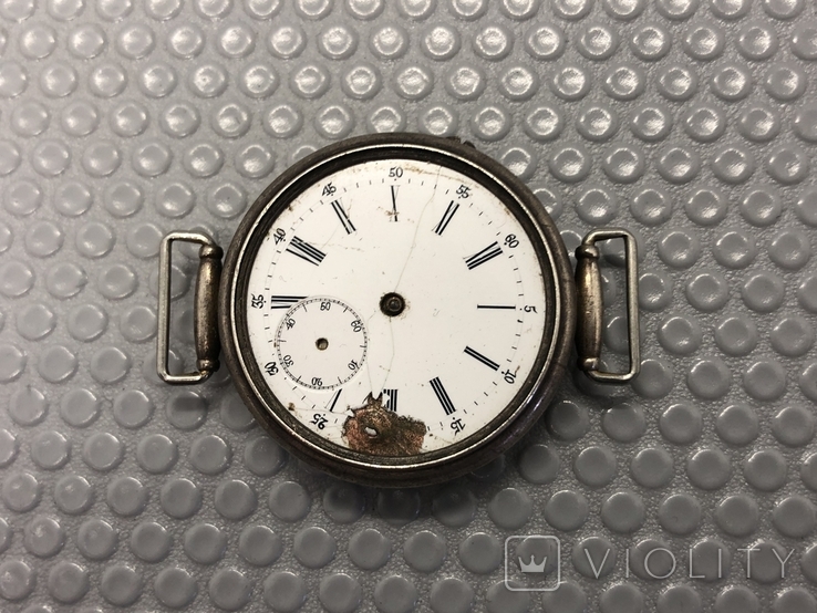 Годинник срібло Швейцарія старий, фото №2