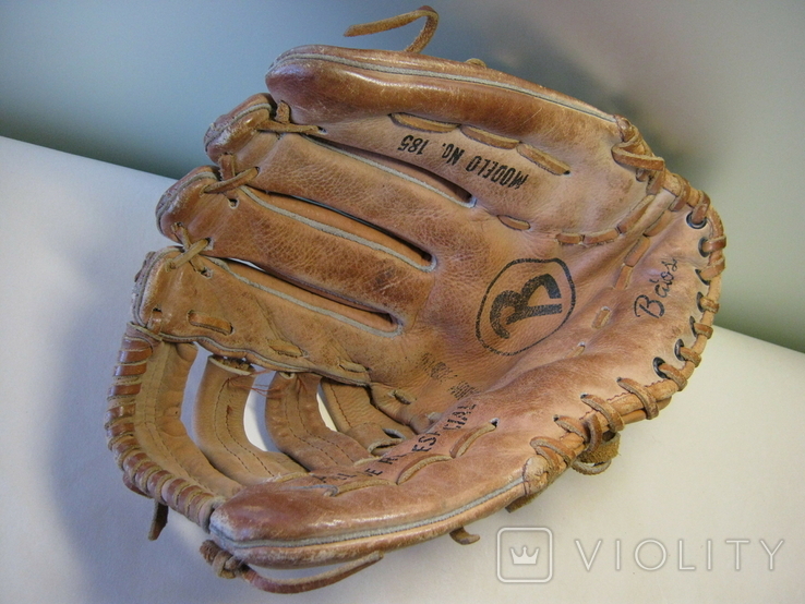 Glove, trap, baseball, Batos, Cuba, genuine leather. Especial 185., photo number 5