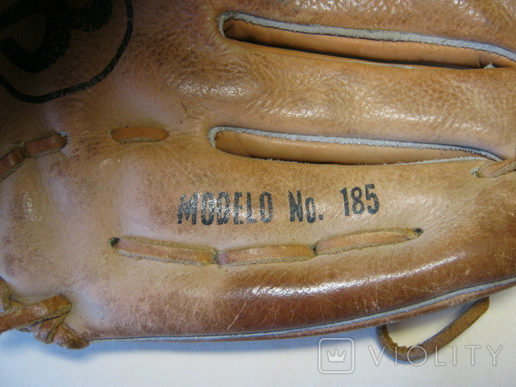 Рукавичка, пастка, бейсбол, Батос, Куба, натуральна шкіра. Спеціальна 185., фото №7