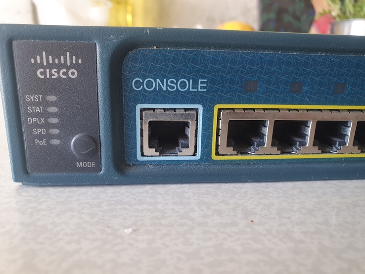Коммутатор Cisco WS-C3560-8PC-S, фото №3