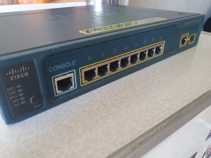 Коммутатор Cisco WS-C3560-8PC-S, фото №4