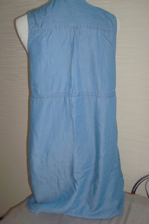 Hm mama 100 % из лиоцела стильный летний джинсовый легкий сарафан для беременных, photo number 5