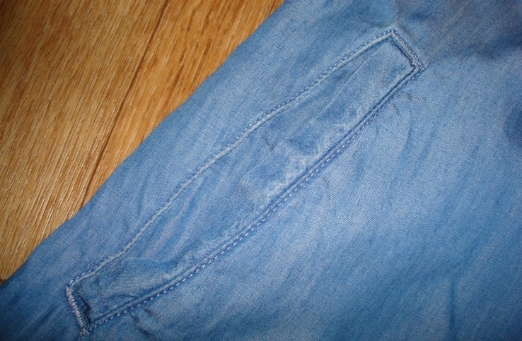 Hm mama 100 % из лиоцела стильный летний джинсовый легкий сарафан для беременных, photo number 8