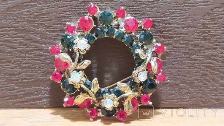 Brooch with stones (D4), photo number 2