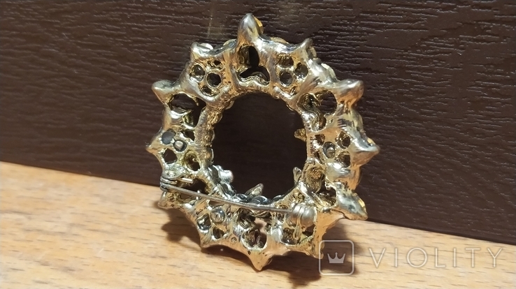 Brooch with stones (D4), photo number 5