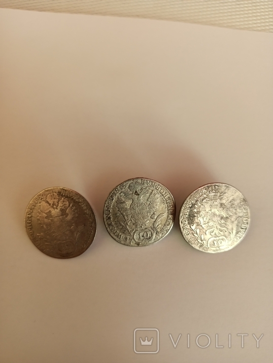 Цыганские пуговицы, серебро, 3 шт., фото №3