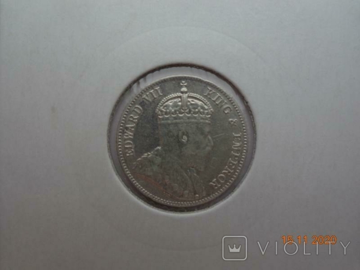 Восточная Африка и Уганда 25 центов 1906 Edward VII (KM#3) серебро, photo number 5
