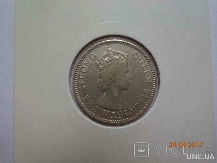 Британская Восточная Африка 50 центов 1954 Elizabeth II (KM#36), photo number 3