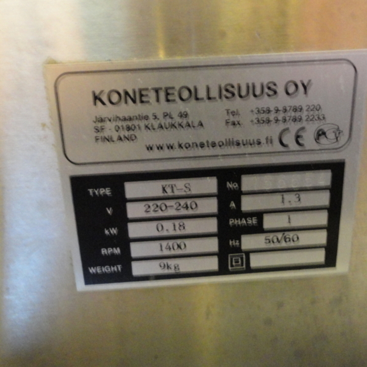 Электрическая профессиональная рыбочистка KT-S Koneteollisuus Oy, п-ва Финляндии, photo number 10