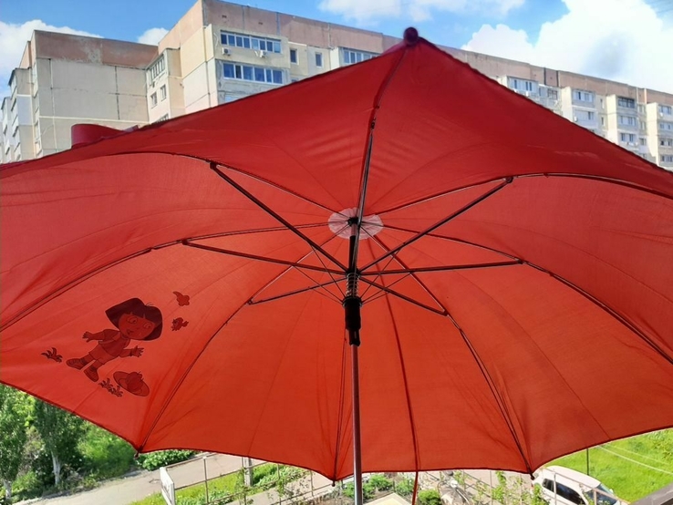 Детский зонтик (красный), numer zdjęcia 3