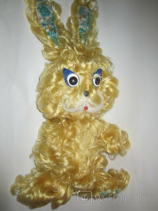 Big bunny cotter pins 50cm toy igrashka USSR, photo number 2