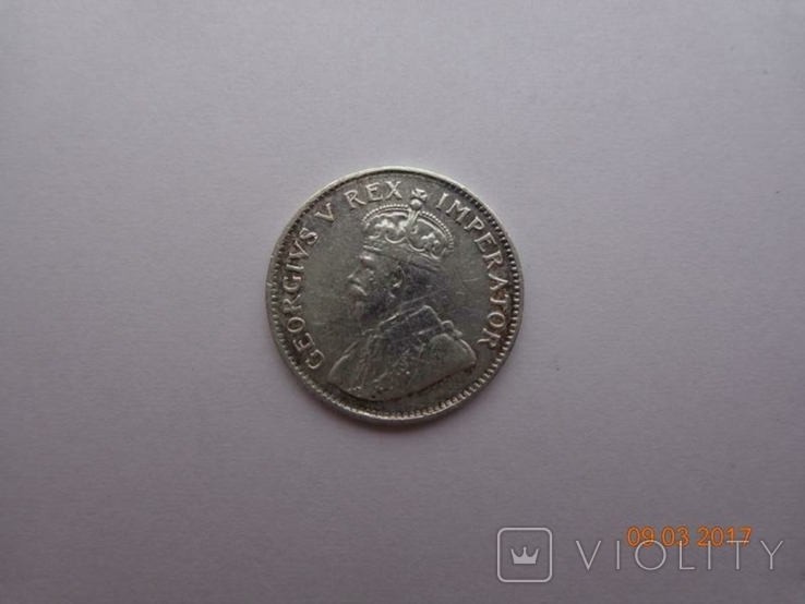 Южная Африка 3 пенса 1933 George V (KM#15.2) серебро, photo number 3