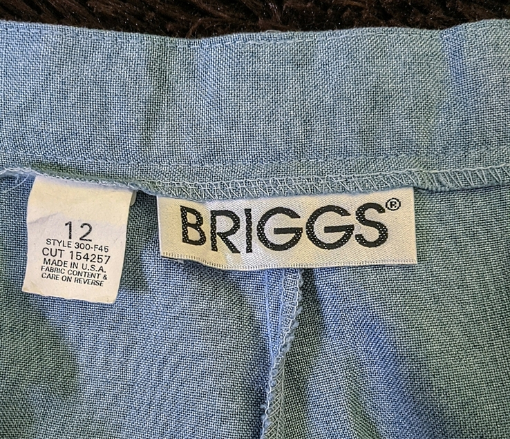 Лёгкие летние брюки Briggs (FF) made in USA, фото №4