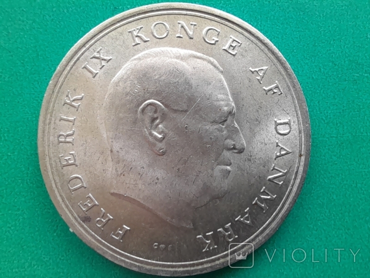 10 крон 1967 Дания
