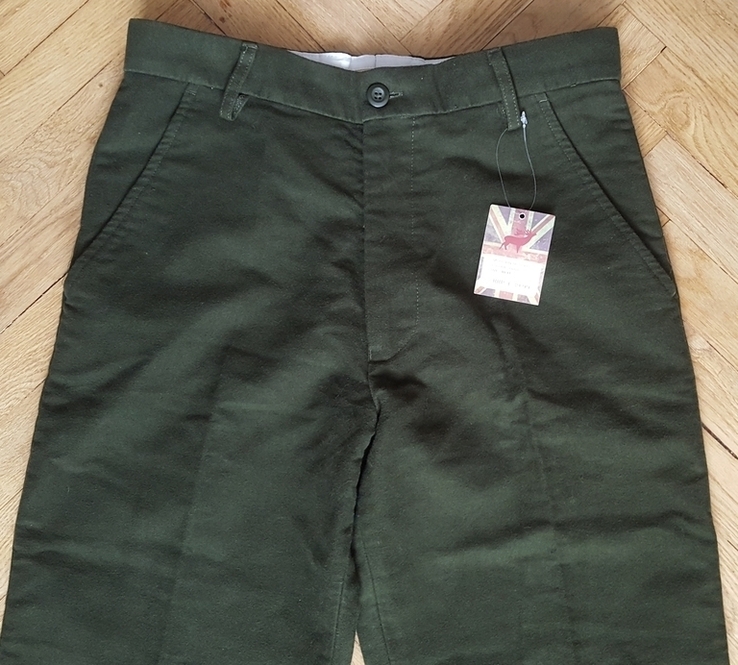 Штани Regents View Moleskin Trousers olive, photo number 7