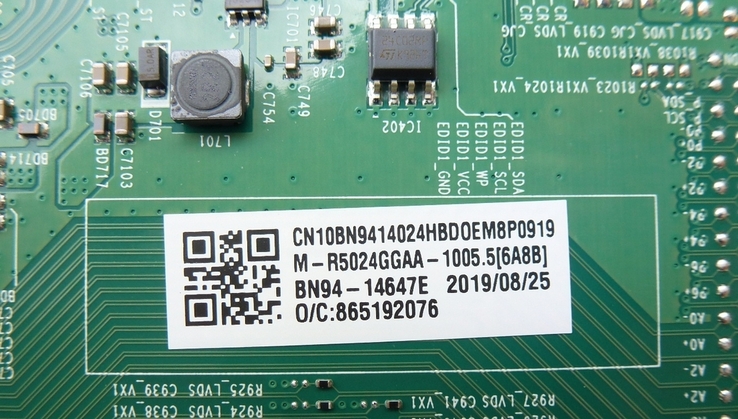 Main board BN41-02696A, BN94-14647E Samsung C24RG50, numer zdjęcia 4