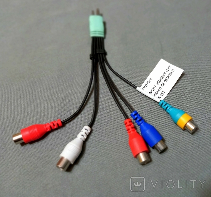 Component Cable - Adapter Adapter Tulip Plug Audio Video