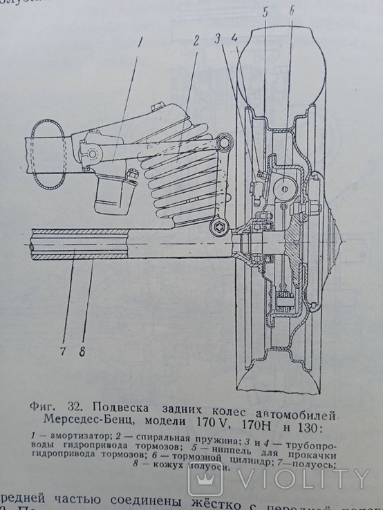 Описание конструкцій автомобилей иностранных марок Инженер Хальфан 1948 год, фото №8