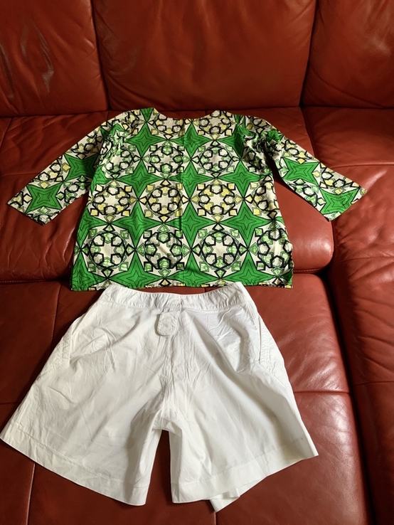 Комплект: шорты, блуза, р.S, numer zdjęcia 4