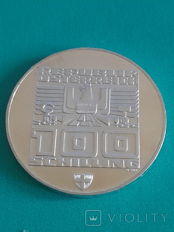 100 шиллингов Австрия 1976