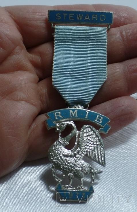 L 1973 год Масонская медаль Масонский знак Орден Масона Масон М404, фото №5