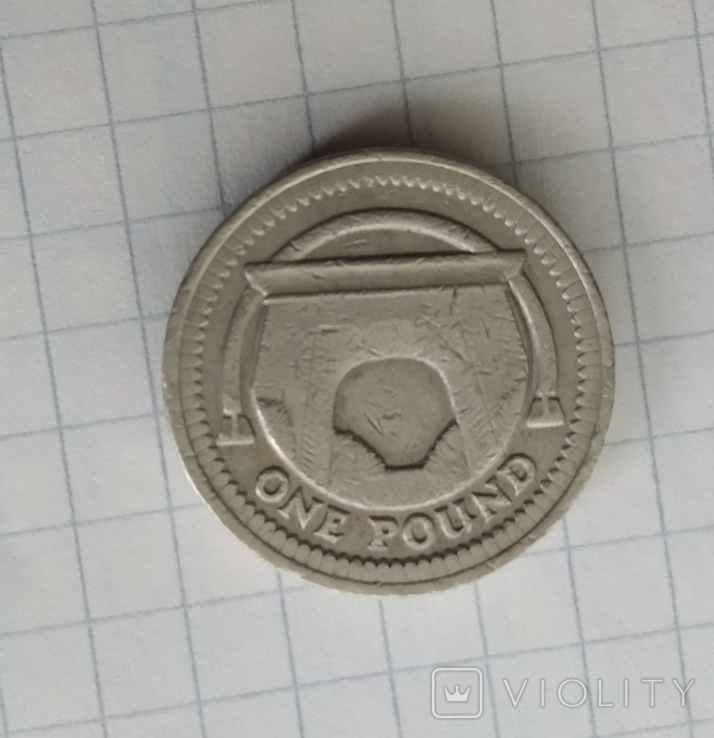 1 фунт 2006 Великобритания, photo number 2