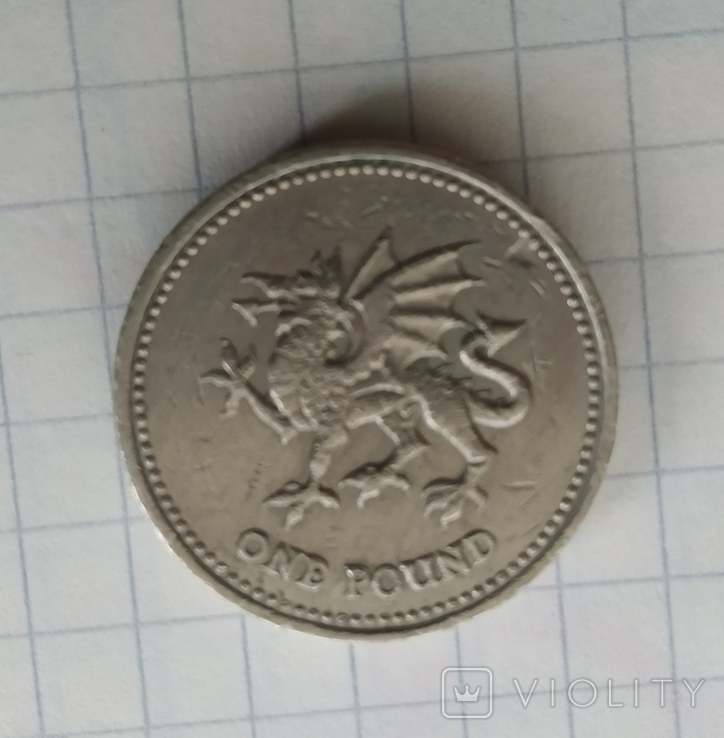 1 фунт 2000 Великобритания, photo number 2