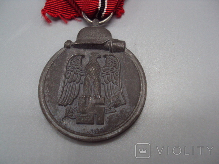 Медаль германия рейх за зимнюю компанию на востоке 1941-1942, фото №6