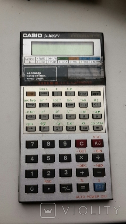 Калькулятор Casio FX-3600PV Япония, фото №3