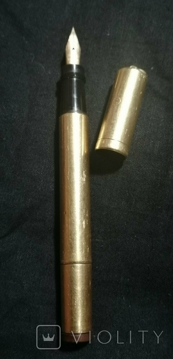 Ручка Waterman 18 K.R.( рулонное золото)., фото №2