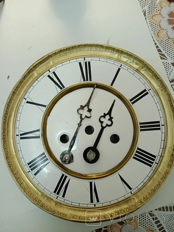 Часы гиревые Gustav Becker, фото №3