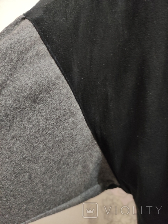 Munics Італія брендова вінтажна куртка косуха шкіра текстиль, фото №9