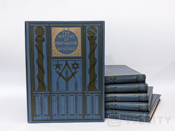 Масонская История стран мира, 19 век, Англия, старинная книга про масонский орден