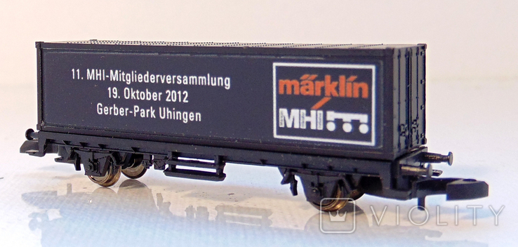 Вагон Marklin Mini-club 8617.138 MHI 2012, Z (1:220)., фото №6
