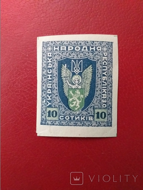 ЗУНР, Відень 1919 рік 10 сотиків., фото №2