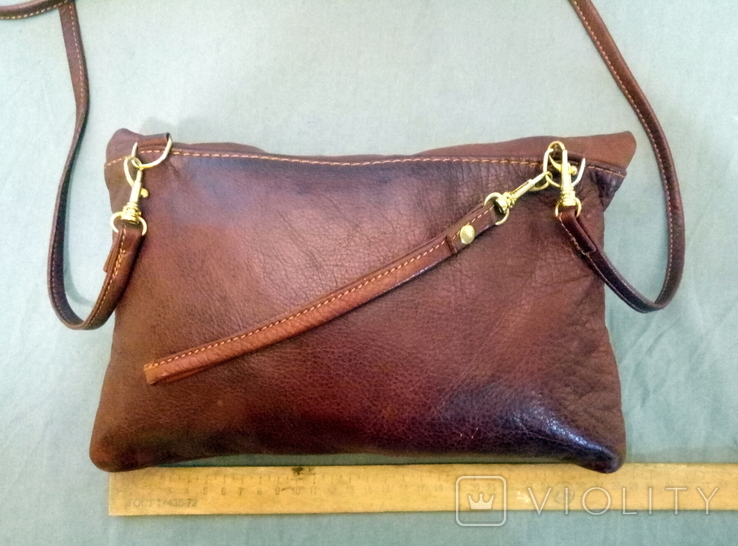 LEATHER BAGS Натуральная Кожаная Женская Сумка Италия, photo number 6