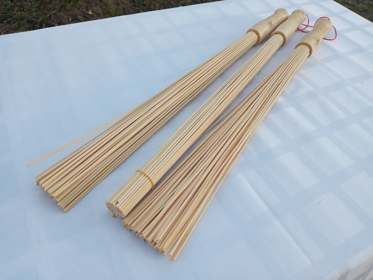 Массажер бамбуковый веник: тонкие палочки, фото №7