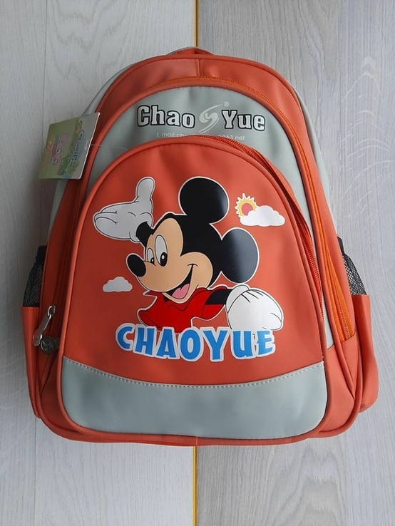 Детский рюкзак Микки Маус (оранжевый), фото №2