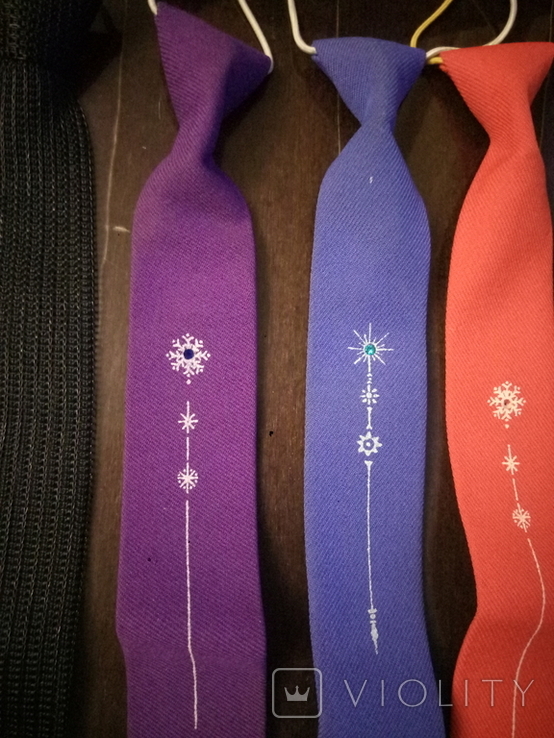 Ties of the USSR. Straight with a pebble., photo number 4