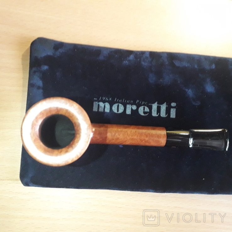 Direct smoking pipe, premium shape, MORETTI, Italy, 2017., photo number 7
