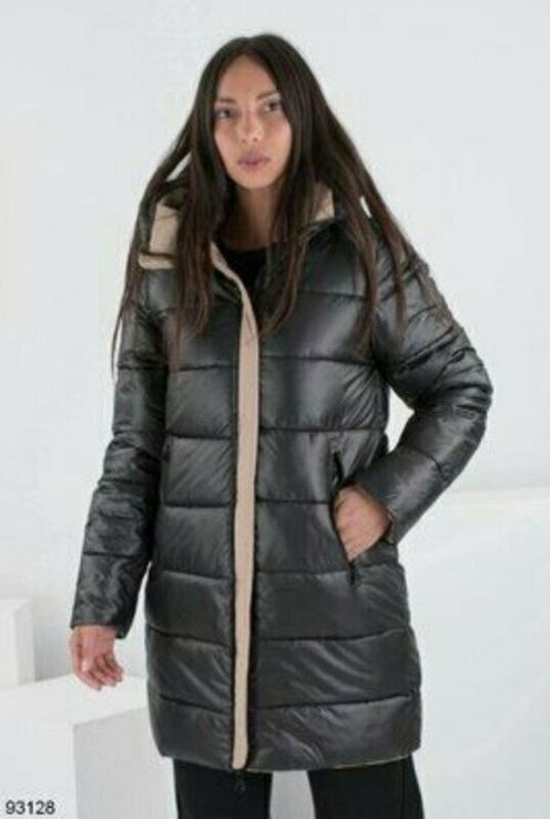  Зимняя новая женская куртка-трансформер 2в1, фото №6